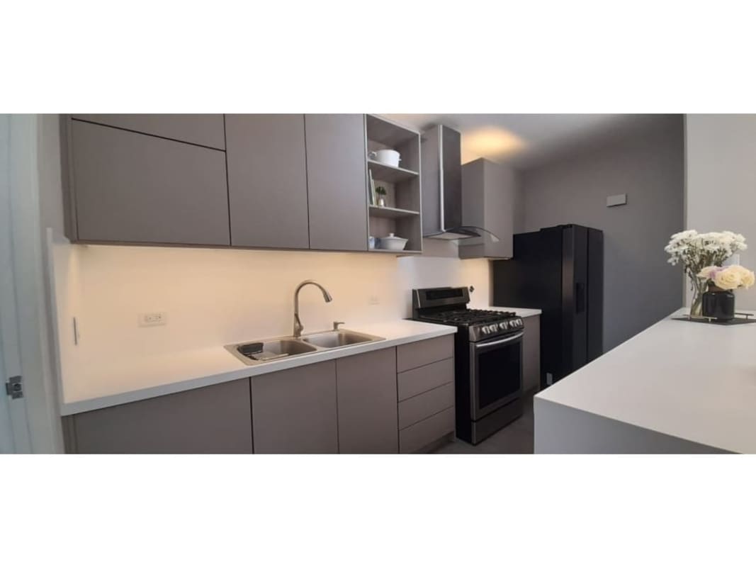 High-rise tower PH Portanova with balconies El Cangrejo Panama City