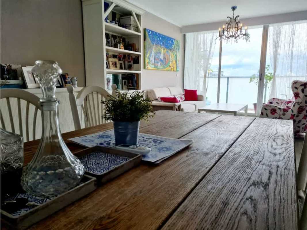 Modern bathroom at PH Pacific Sun with glass enclosed shower and bathtub in penthouse apartment