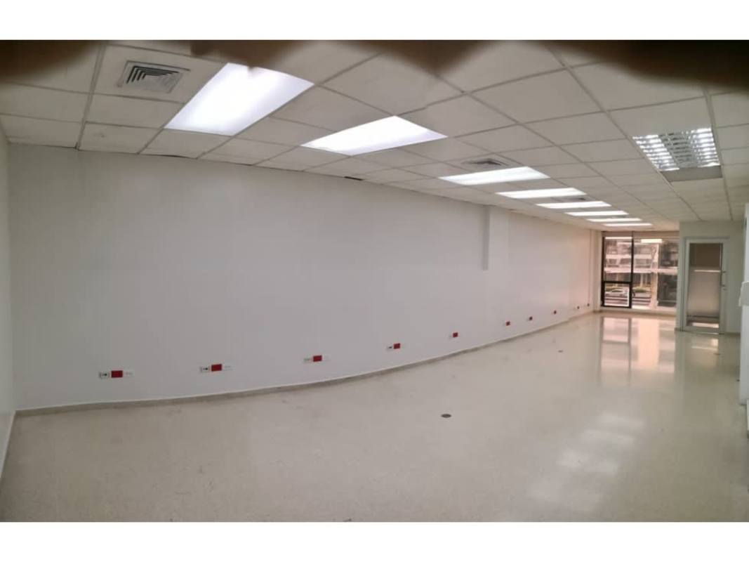 Ground floor commercial entrance visible from Avenida Balboa at PH BICSA Tower Panama