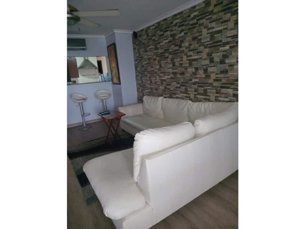 Spacious kitchen with granite countertops, wooden cabinets PH Constellation Tower Dos Mares Panama