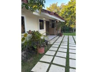 Traditional Mediterranean beach house garden Coronado Equestrian Club