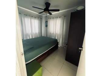 Bedroom with A/C, ceiling fan, tiled flooring furnished beach house The Village El Palmar Panama