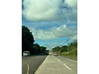 Large flat commercial lot with highway access in Santa Clara Panama for sale Hola Realty
