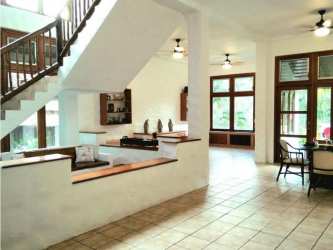 Two-story mountain villa with tropical garden and children play area in Altos del María Panama