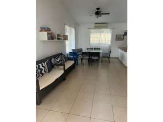 Large living room with dining in beach estate Coronado Panama