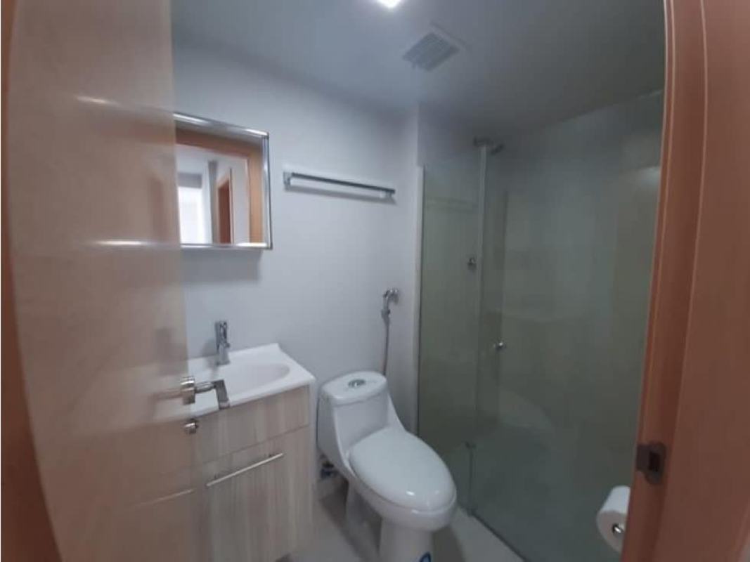 Outdoor playground with colorful play equipment and green area at PH Bella Natura Los Andes Panama