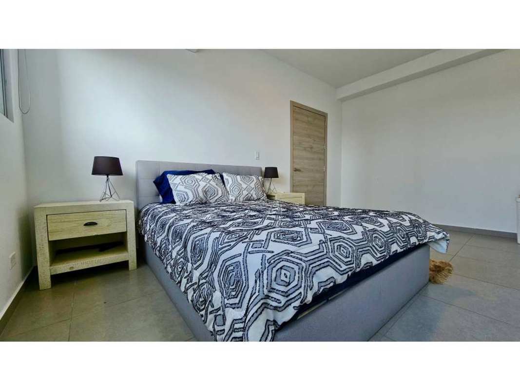 Modern bathroom with glass shower and vanity granite counter in PH Signature Point Bella Vista