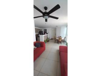 Kitchen with stove refrigerator white line in PH Coral Towers Carrasquilla Panama