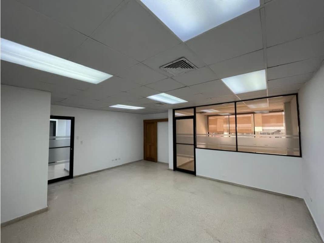 Empty modern office interior on Ave Balboa with glass partition PH Galerías Balboa Panama