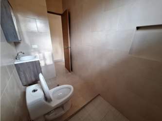 Bedroom with closet and tile floor new house in Santa Clara Panama