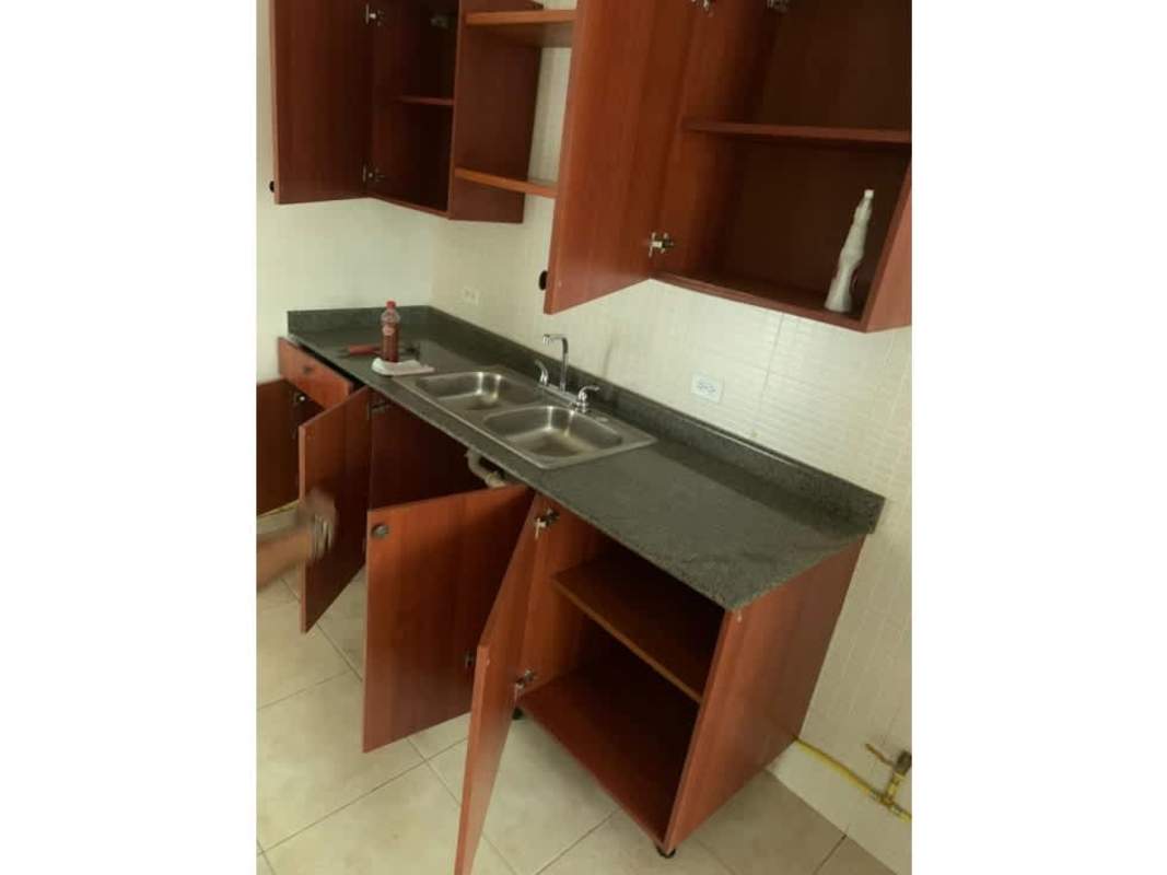 Urban view from covered balcony in PH San Francisco Bay Panama City