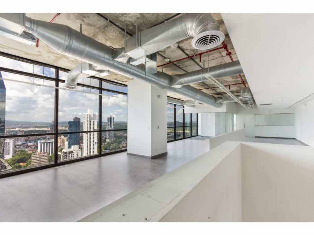 Bright modern furnished corporate office for rent Tower Financial Center Panama