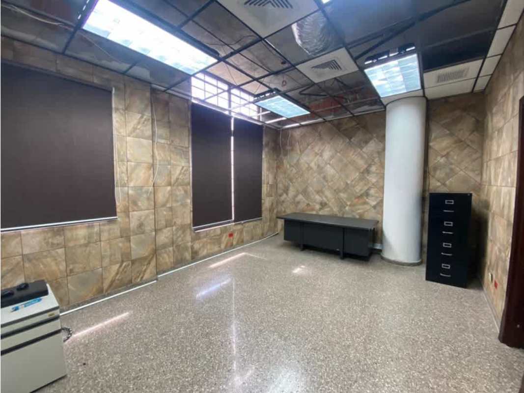Spacious empty commercial office with tiled walls, granite floors, in PH Ariadne Panama City