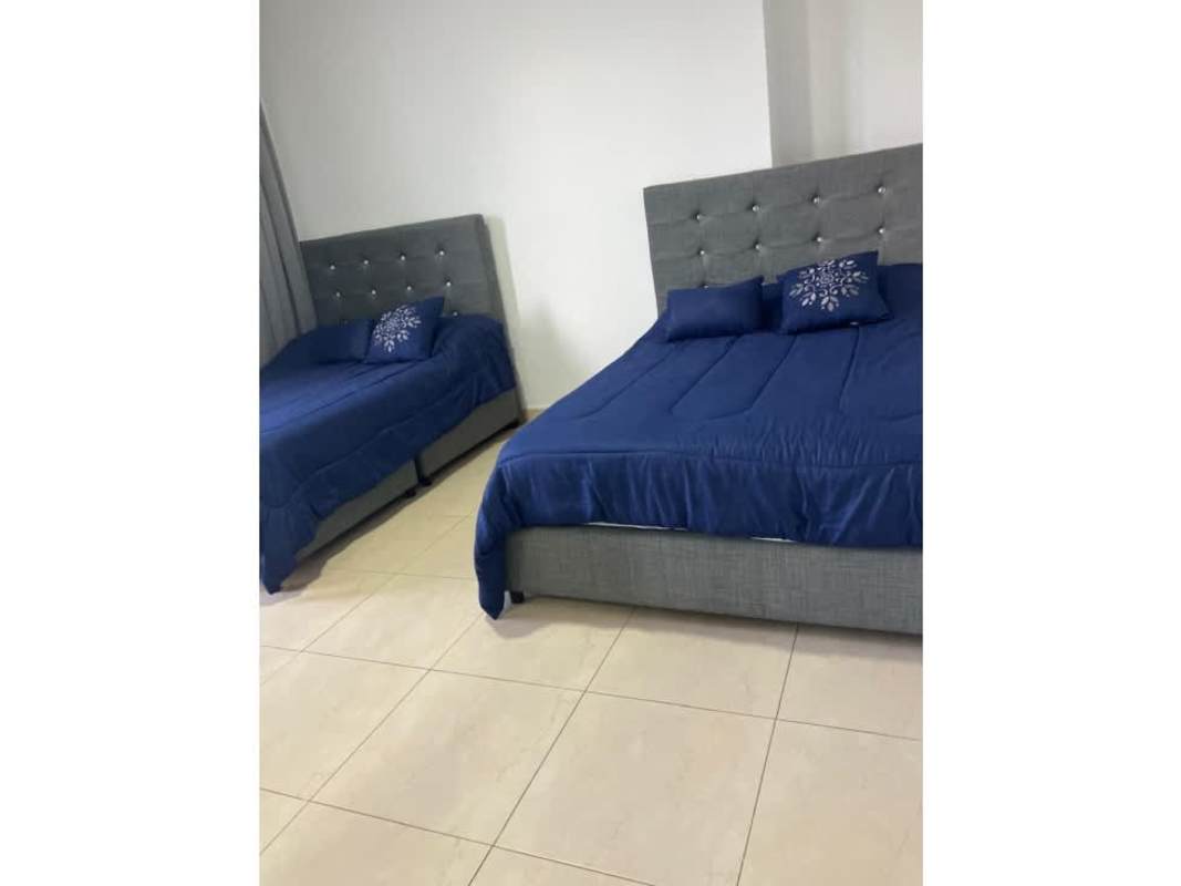 Balcony with seating and panoramic ocean views at PH White Tower Panama City