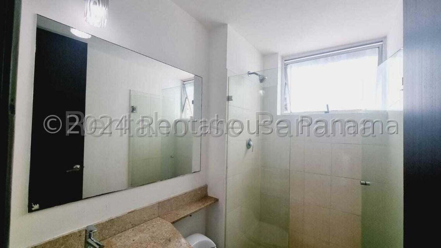 Bathroom with modern fixtures PH Riverside Costa del Este Panama City