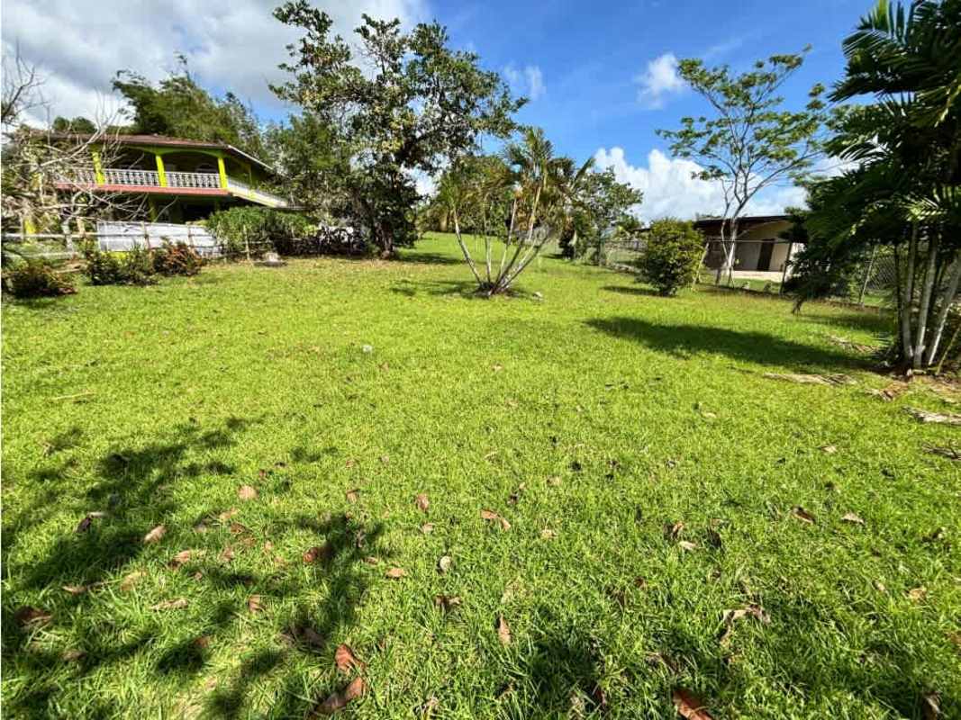 Rustic riverfront social area ranchos at La Pradera Utive Los Nances near Panama City