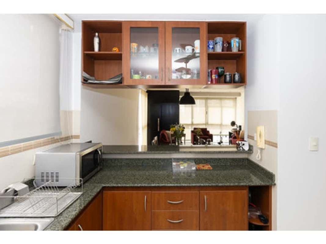 Modern equipped kitchen granite counters PH Fairmont Plaza Panama City