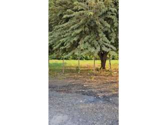 Large 1411m2 fenced corner lot in Nueva Gorgona Panama for sale