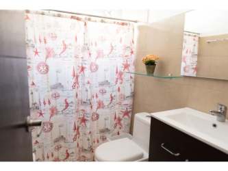 Kids bedroom with bunk beds and AC in PH Paraiso Village Coronado Panama