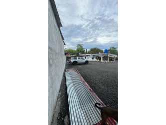 Gravel ground with building materials industrial lot Costa Verde La Chorrera Panama