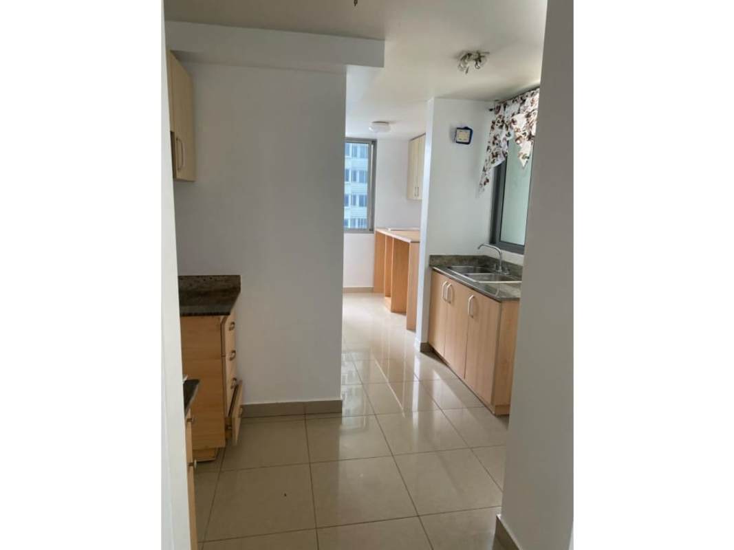 Spacious bedroom with split AC and large window overlooking Condado del Rey Panama