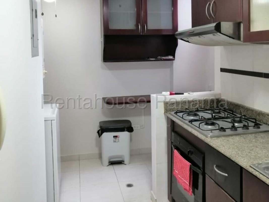 Bedroom with built-in closet and bright window in Condado del Rey Panama apartment