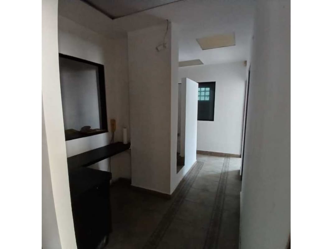 Reception counter and lobby entrance inside commercial unit San Francisco Panama