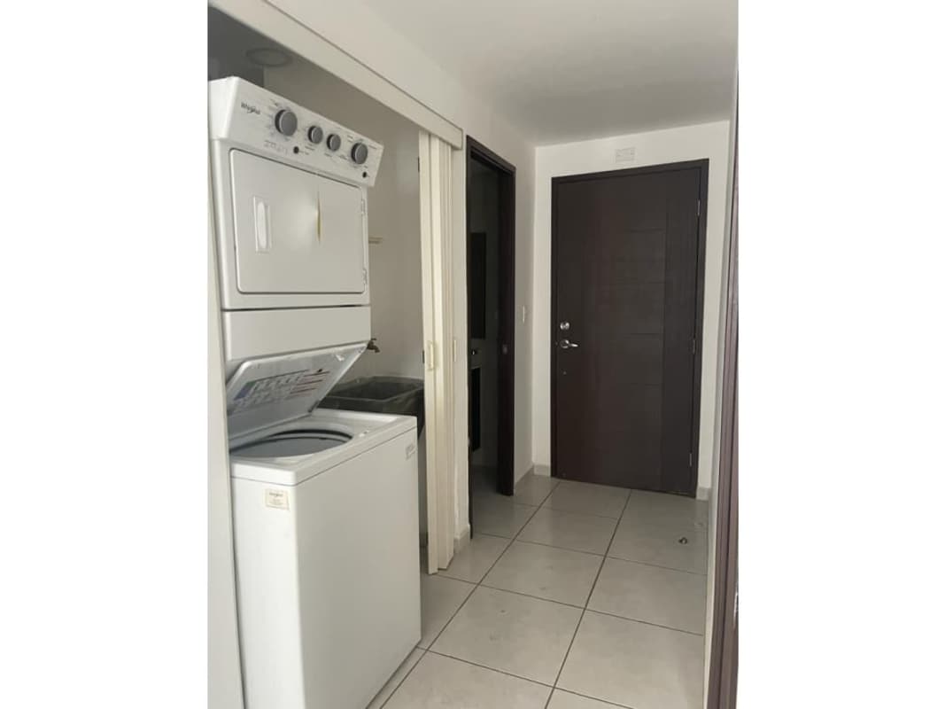 Apartment laundry space with washer/dryer hookups inside PH Bay View Tower Panama City