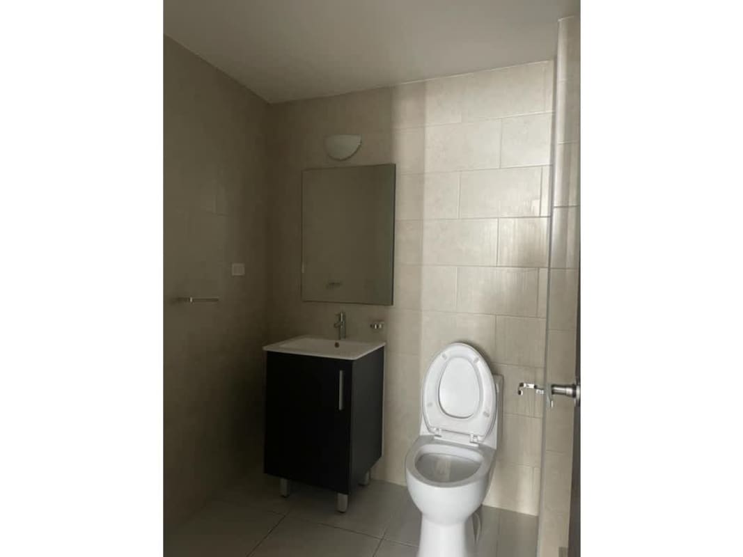 Contemporary bathroom with shower and vanity in PH Bay View Tower Avenida Balboa Panama