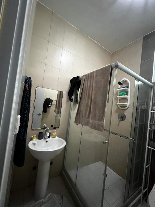 Wide private terrace with city skyline vistas in apartment for rent PH Astoria El Cangrejo Panama