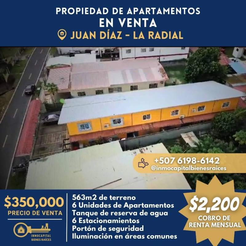 Income Multi-Unit Apartment Building Juan Díaz Panama