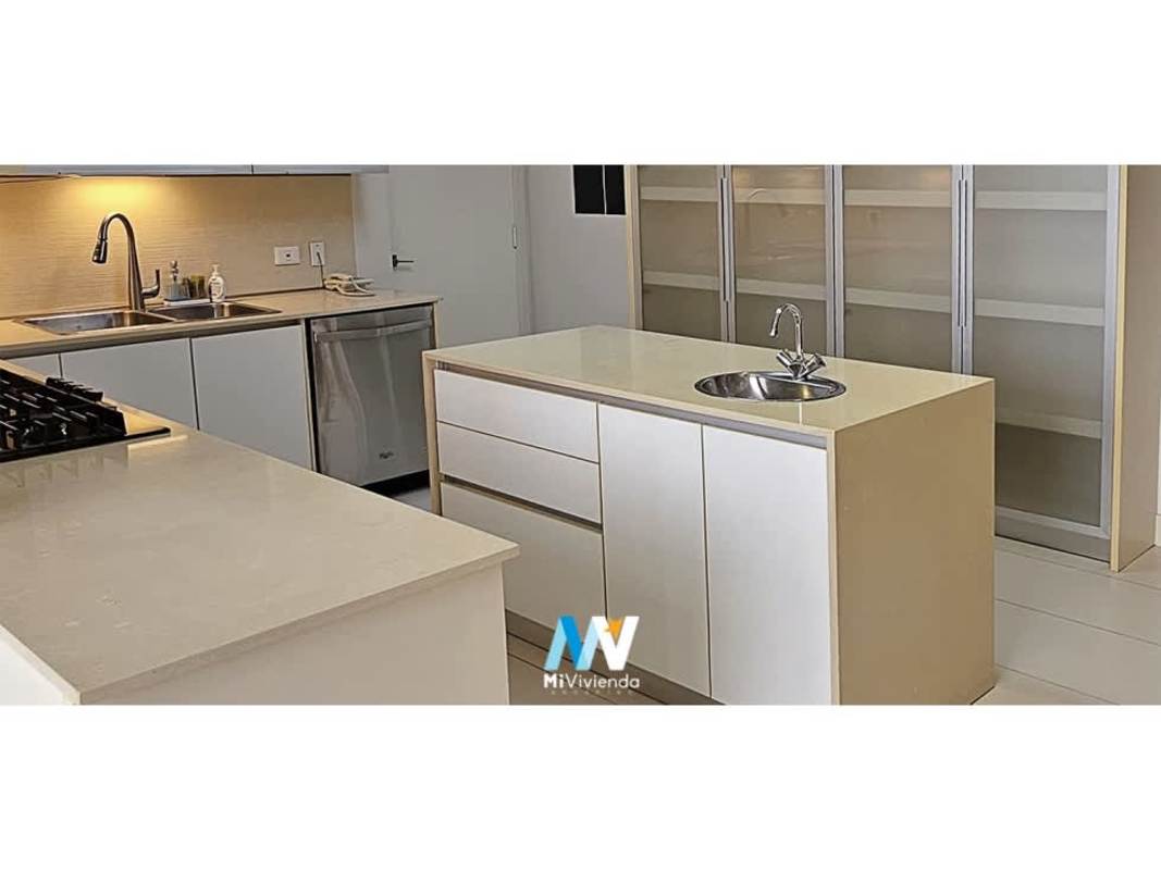 Gourmet kitchen with island and built-in appliances PH La Vista Santa María