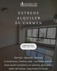 Apartment for Rent in El Carmen - 3 bedrooms