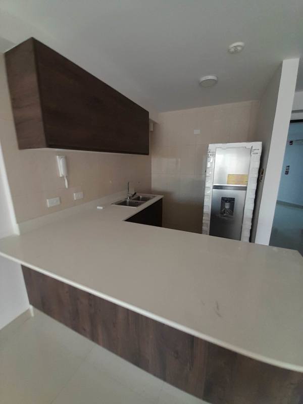 Facade of PH Torres de El Carmen modern highrise residential building in Panama City