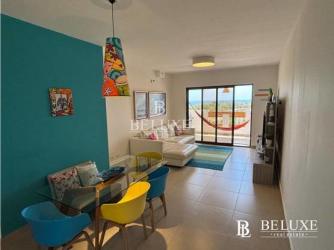 Fully equipped kitchen with breakfast bar in oceanfront condo Playa Blanca Panama