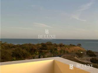Private balcony with panoramic ocean views Playa del Sol at Playa Blanca Resort Panama