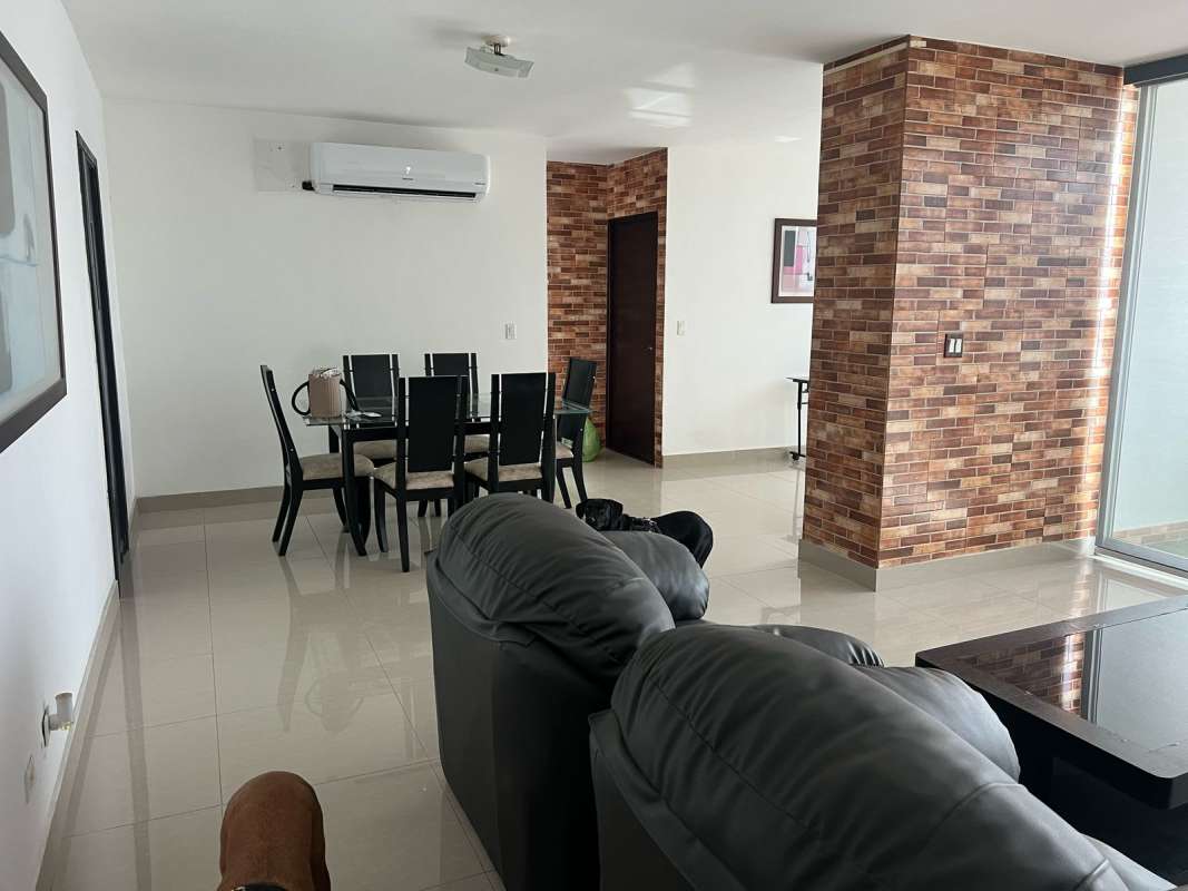 Spacious open living dining modern furniture PH Infinity Tower Panama