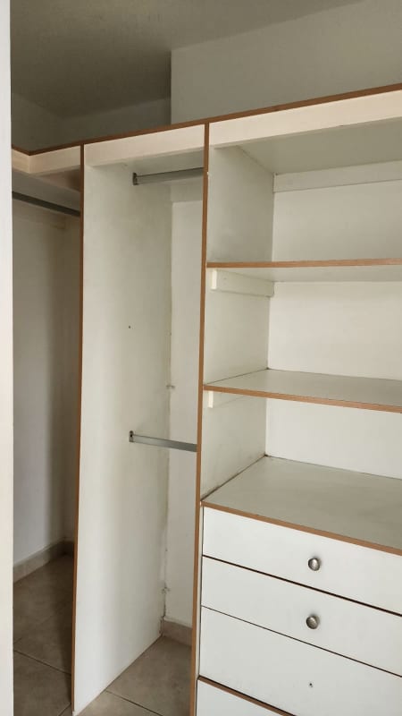 Functional kitchen granite countertops tile backsplash wooden cabinets PH Vista del Mar Panama