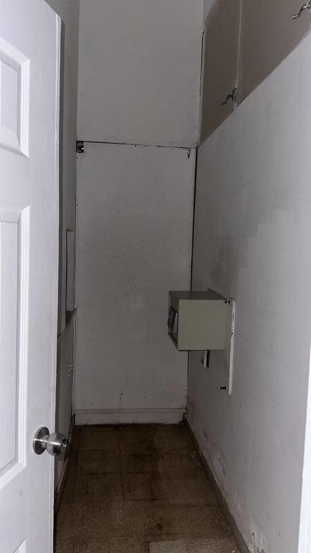 Utility closet with electrical panel small space commercial unit Via Argentina Panama City