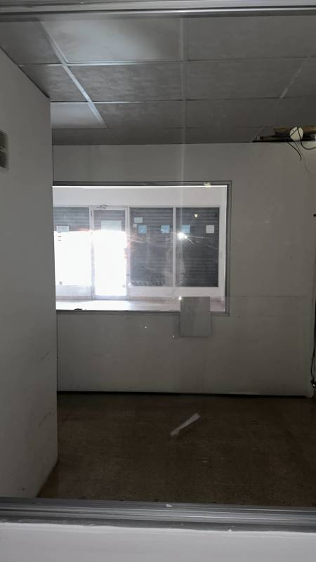 Empty interior office/retail zone with drop ceiling Via Argentina business location Panama