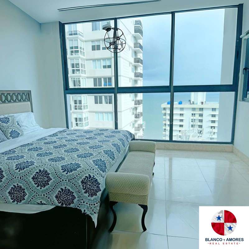 Indoor children playroom bright colors and outdoor playground Punta Paitilla Panama