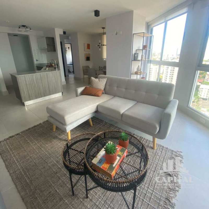 Kitchen with granite countertop and open design in PH Buona Carrasquilla Betania Panama