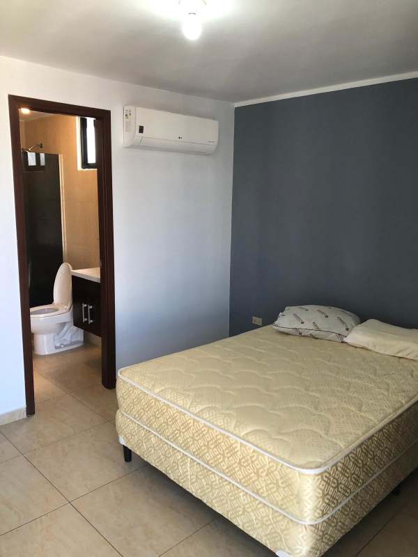 Modern kitchen with granite countertops cabinets in PH Terrazas del Rey Condado del Rey Panama City