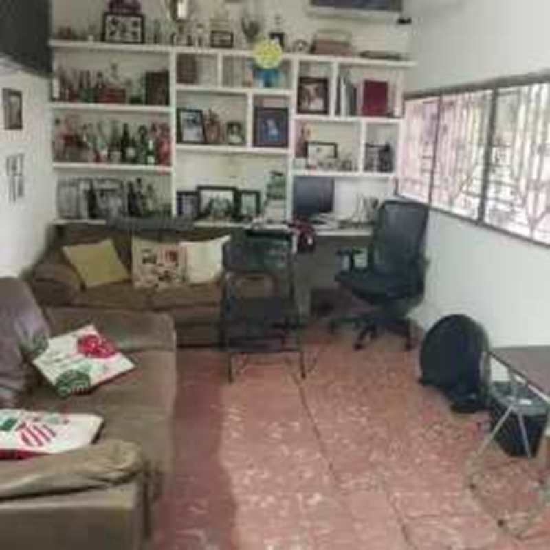 Living area with shelves, office space, large window Tocumen Panama