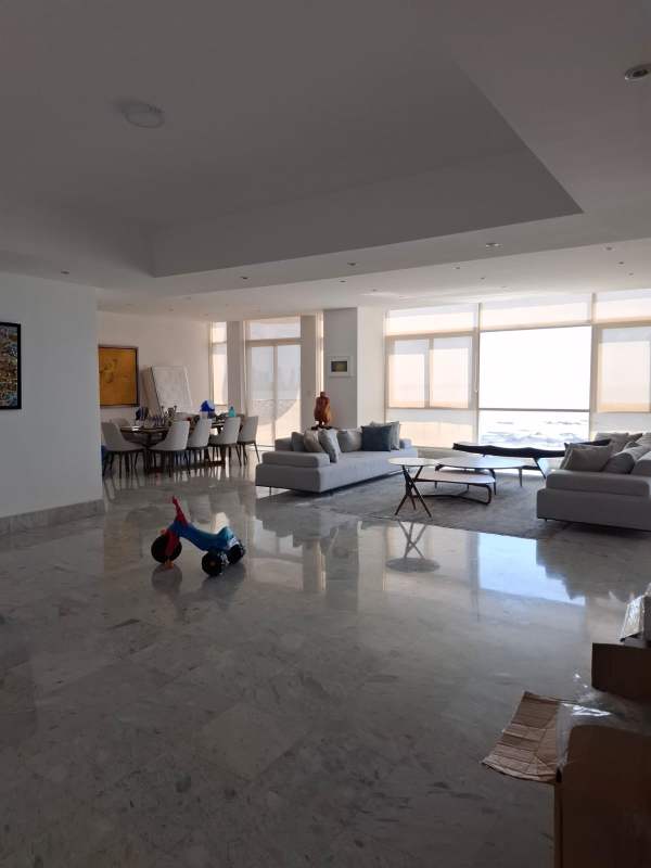 Luxury bedroom suite with ocean views in PH Pacific Point Punta Pacifica Panama City