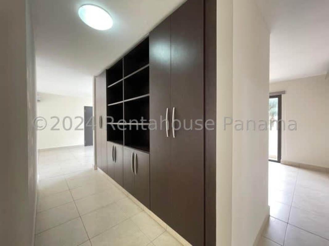 Master bedroom with garden views Embassy Village Albrook Panama for sale