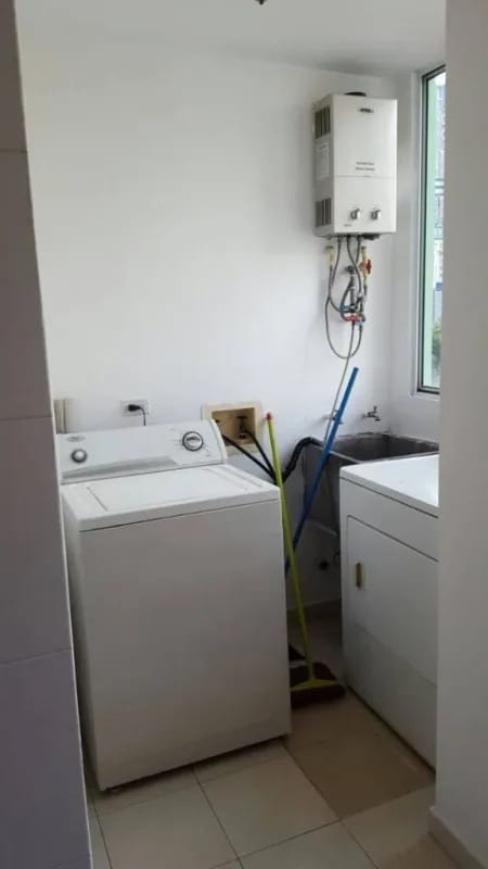 Contemporary hallway decor tile floor PH Plaza 77 El Cangrejo Panama