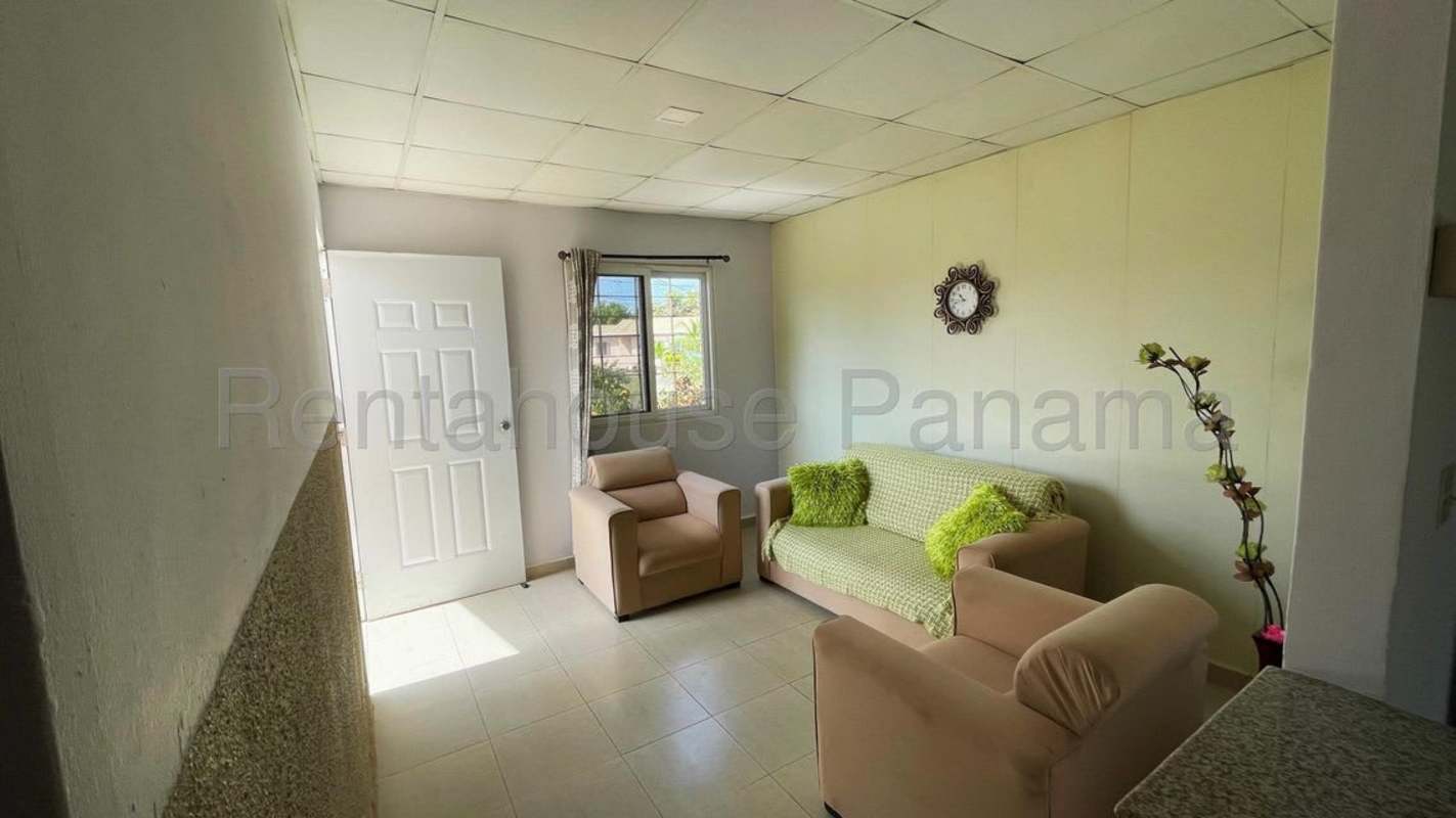 Furnished 2BR 1BA House for Rent Pacora Gardens Panama