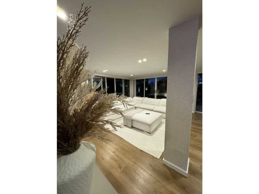 Fully renovated kitchen with granite countertops and new appliances in Altos de San Rafael Panama