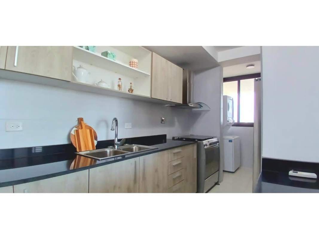 Second bedroom with built-in closet, AC in PH Carreras Panama City